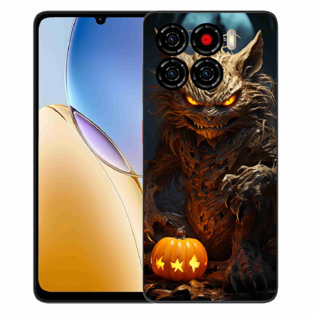 Gélový kryt mmCase na ZTE Blade A56 - halloweenska príšera