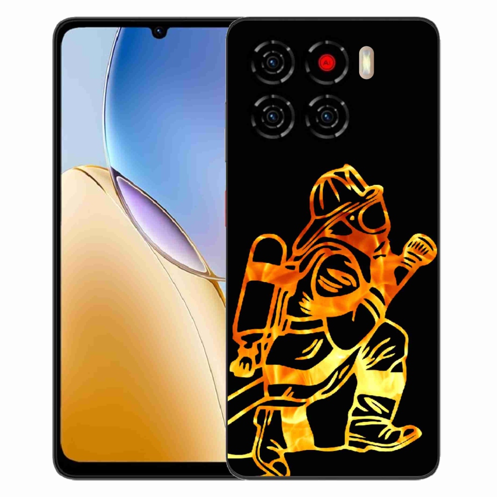 Gélový kryt mmCase na ZTE Blade A56 - hasič 1