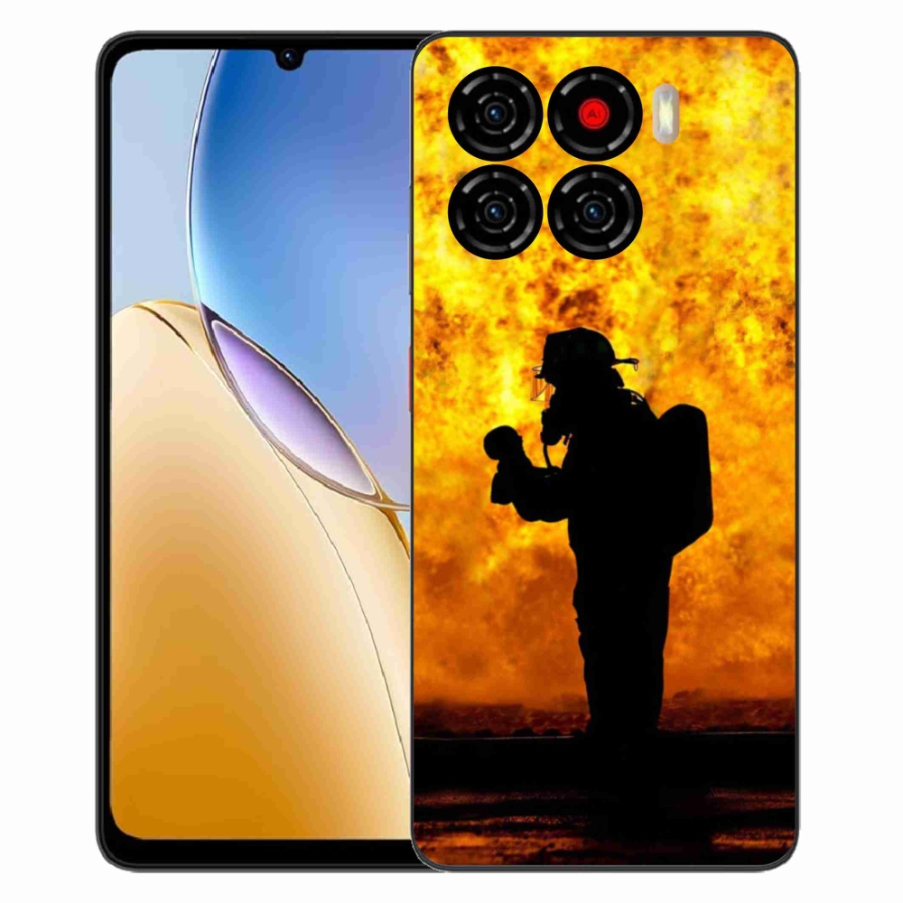 Gélový kryt mmCase na ZTE Blade A56 - hasič