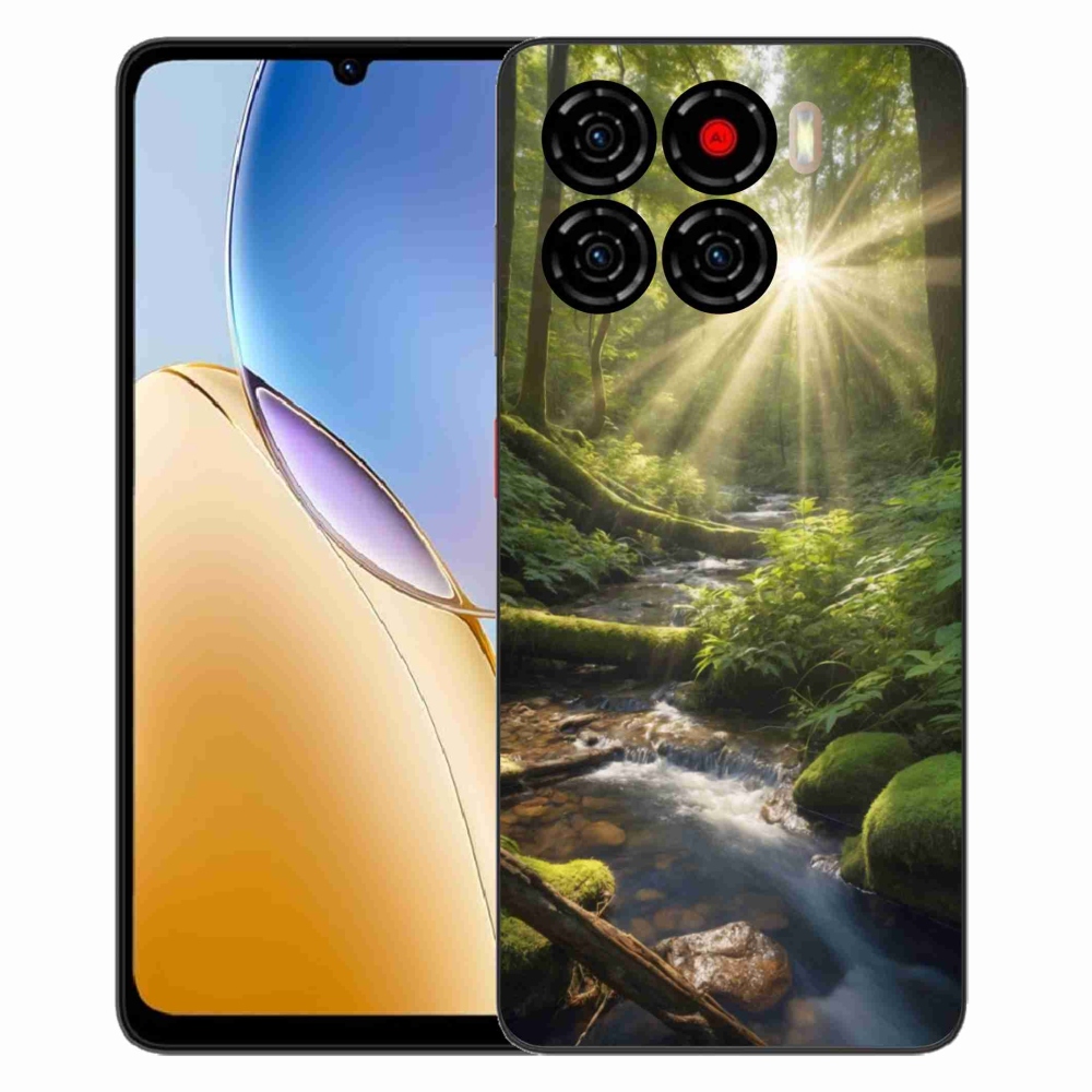 Gélový kryt mmCase na ZTE Blade A56 - hlbina lesa