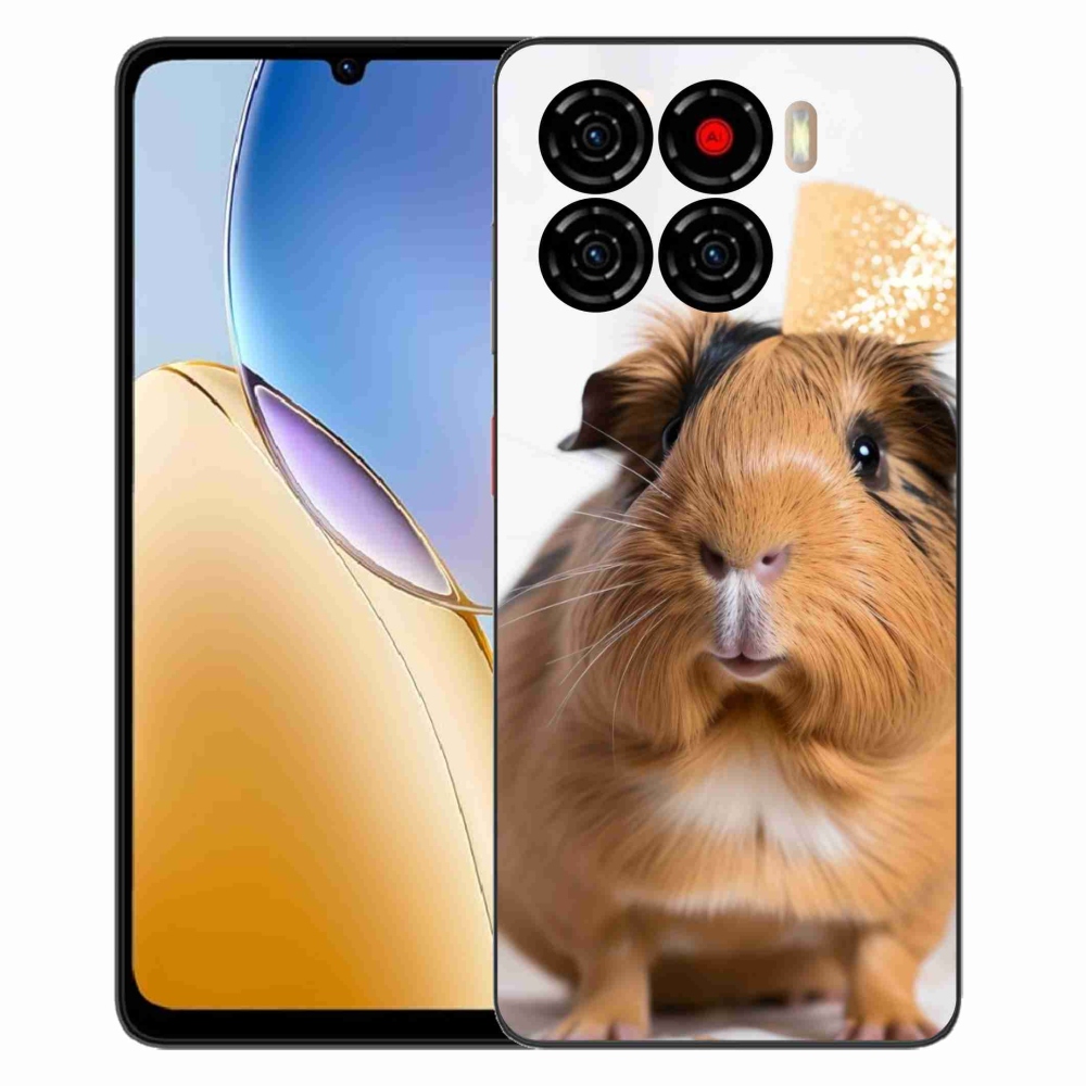 Gélový kryt mmCase na ZTE Blade A56 - hnedé morča