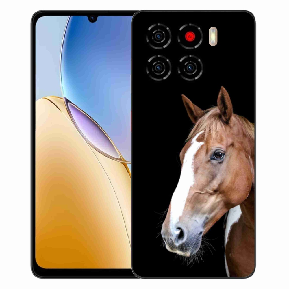 Gélový kryt mmCase na ZTE Blade A56 - hnedý kôň 3