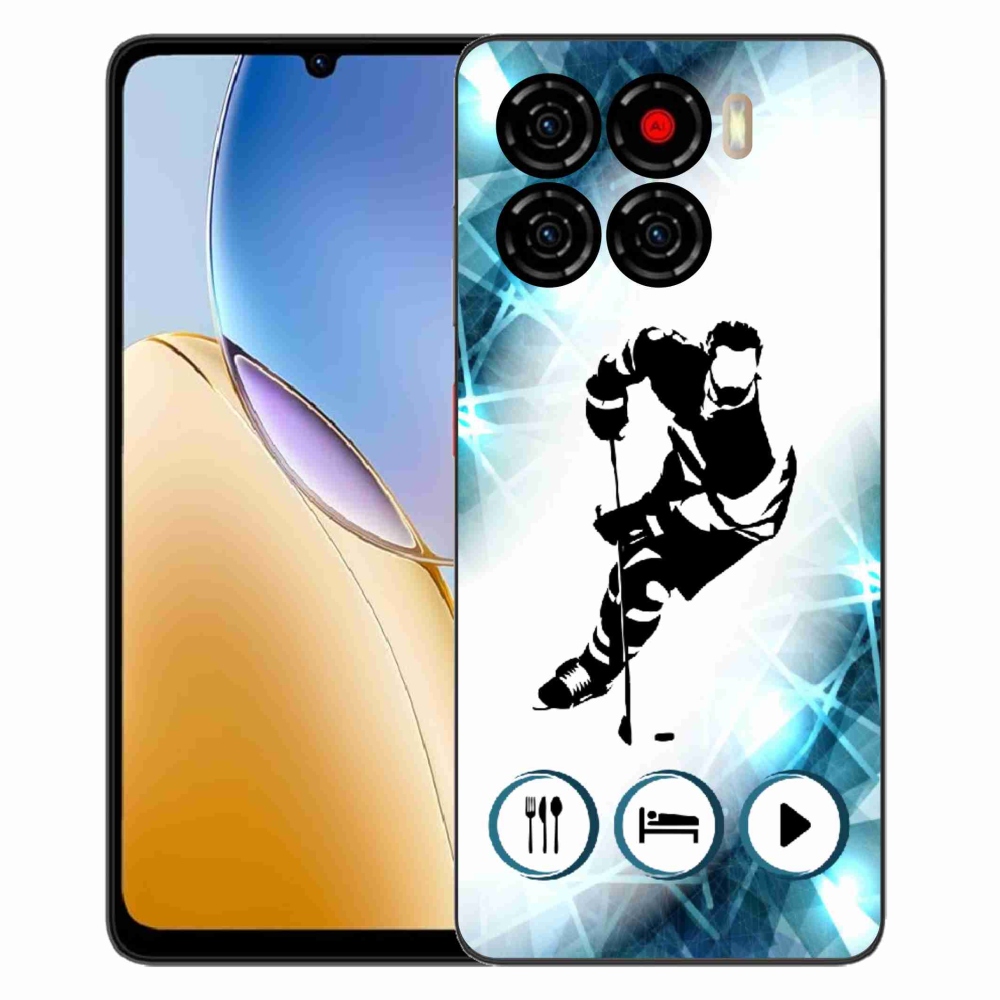 Gélový kryt mmCase na ZTE Blade A56 - hokej 1