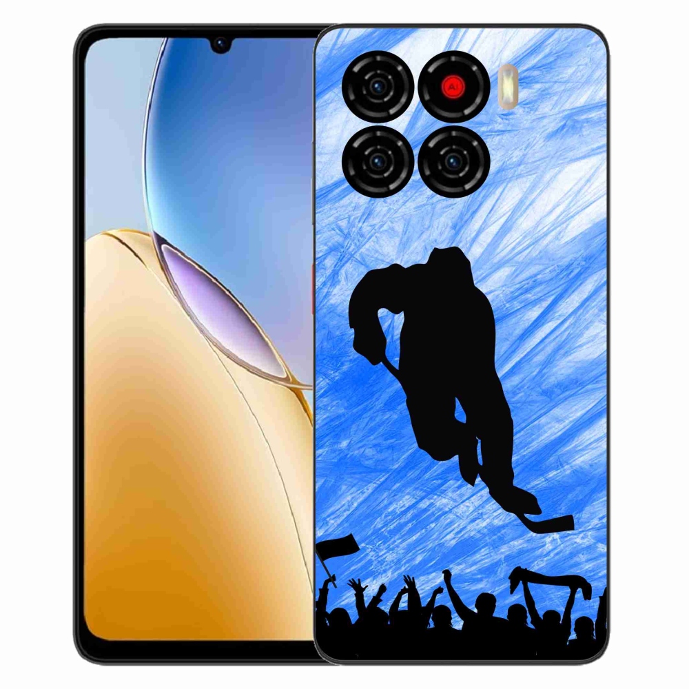 Gélový kryt mmCase na ZTE Blade A56 - hokejový hráč