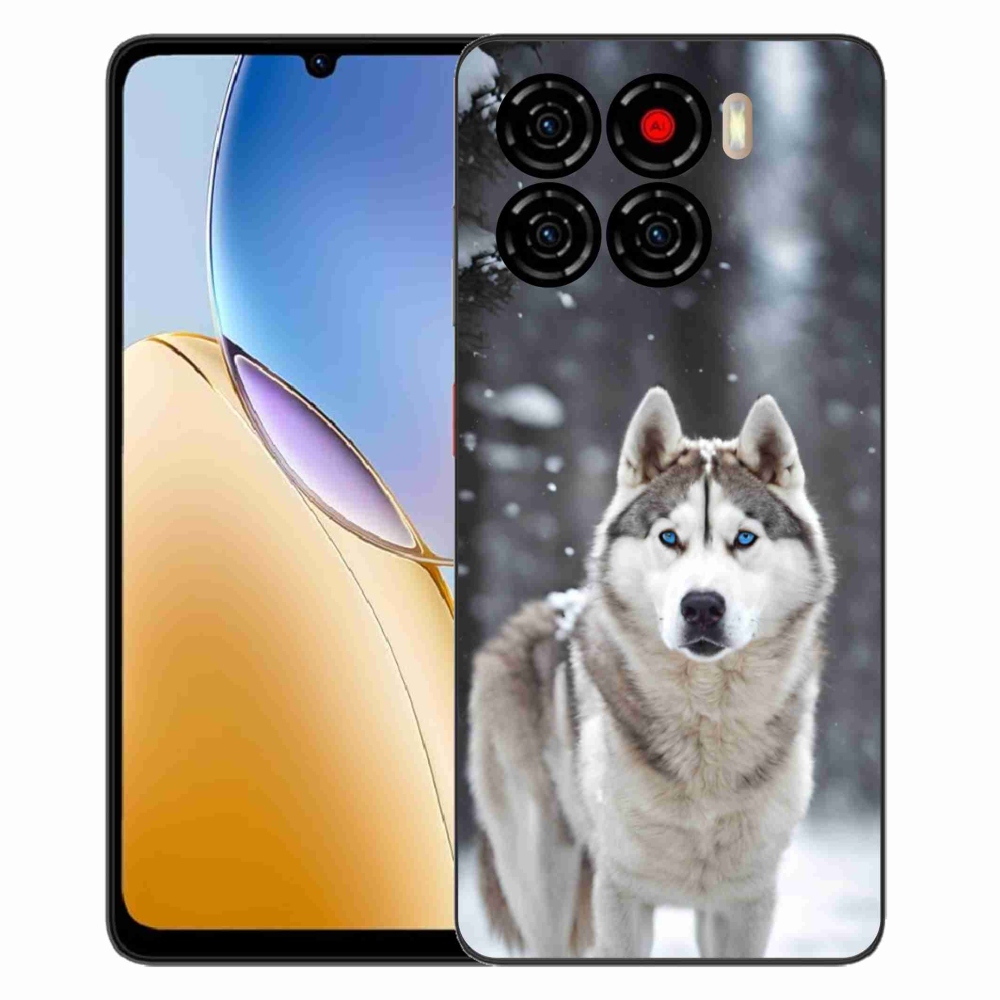 Gélový kryt mmCase na ZTE Blade A56 - husky 2