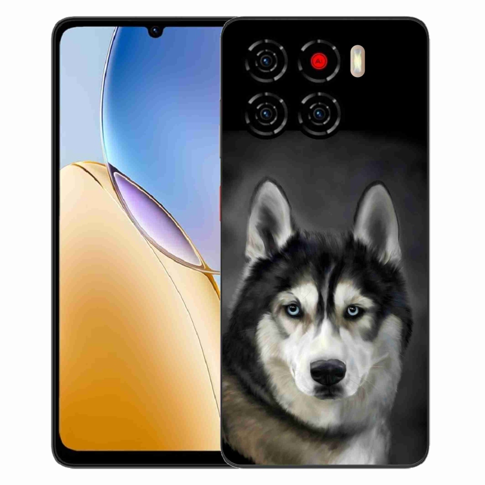Gélový kryt mmCase na ZTE Blade A56 - husky