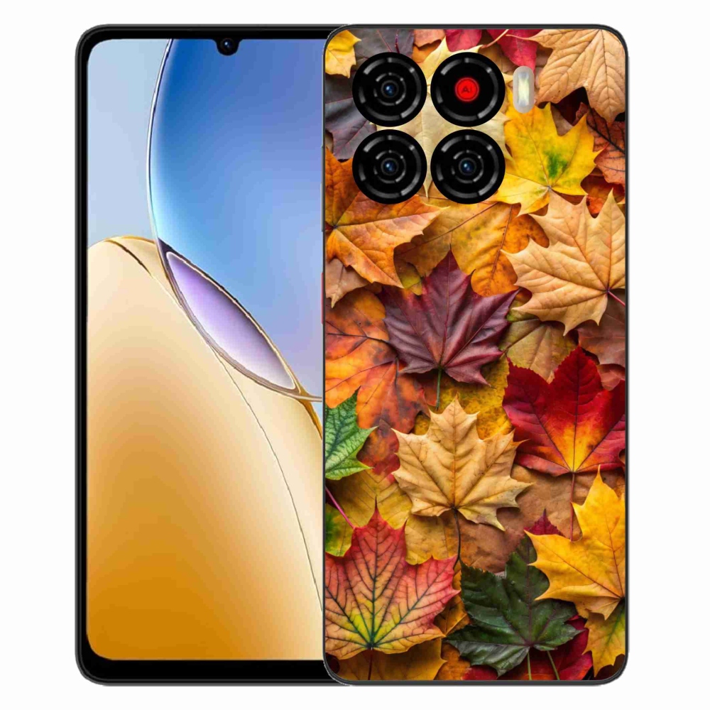 Gélový kryt mmCase na ZTE Blade A56 - javorové listy 2