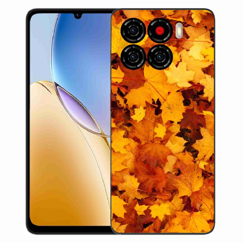 Gélový kryt mmCase na ZTE Blade A56 - javorové listy