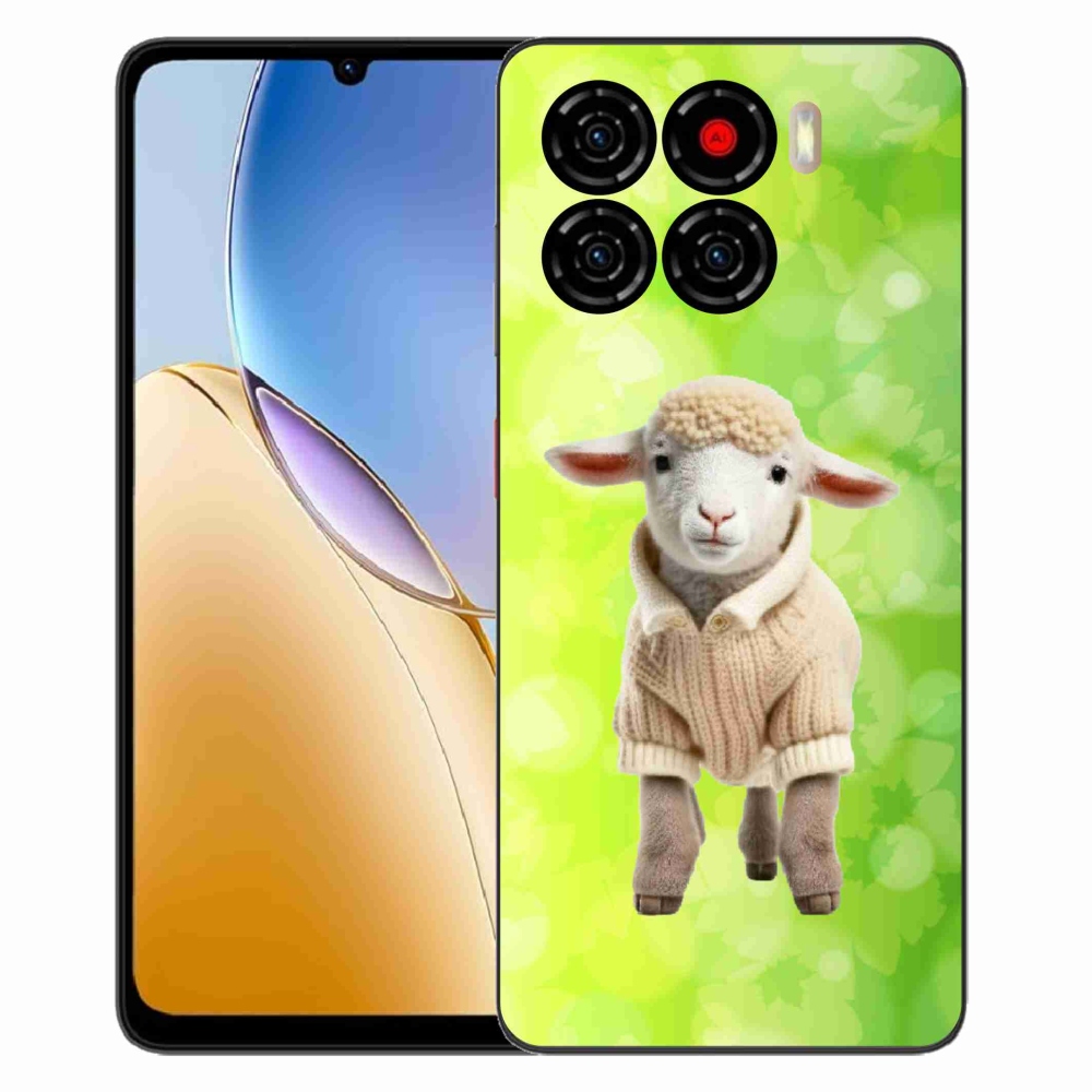 Gélový kryt mmCase na ZTE Blade A56 - jahňa vo svetri