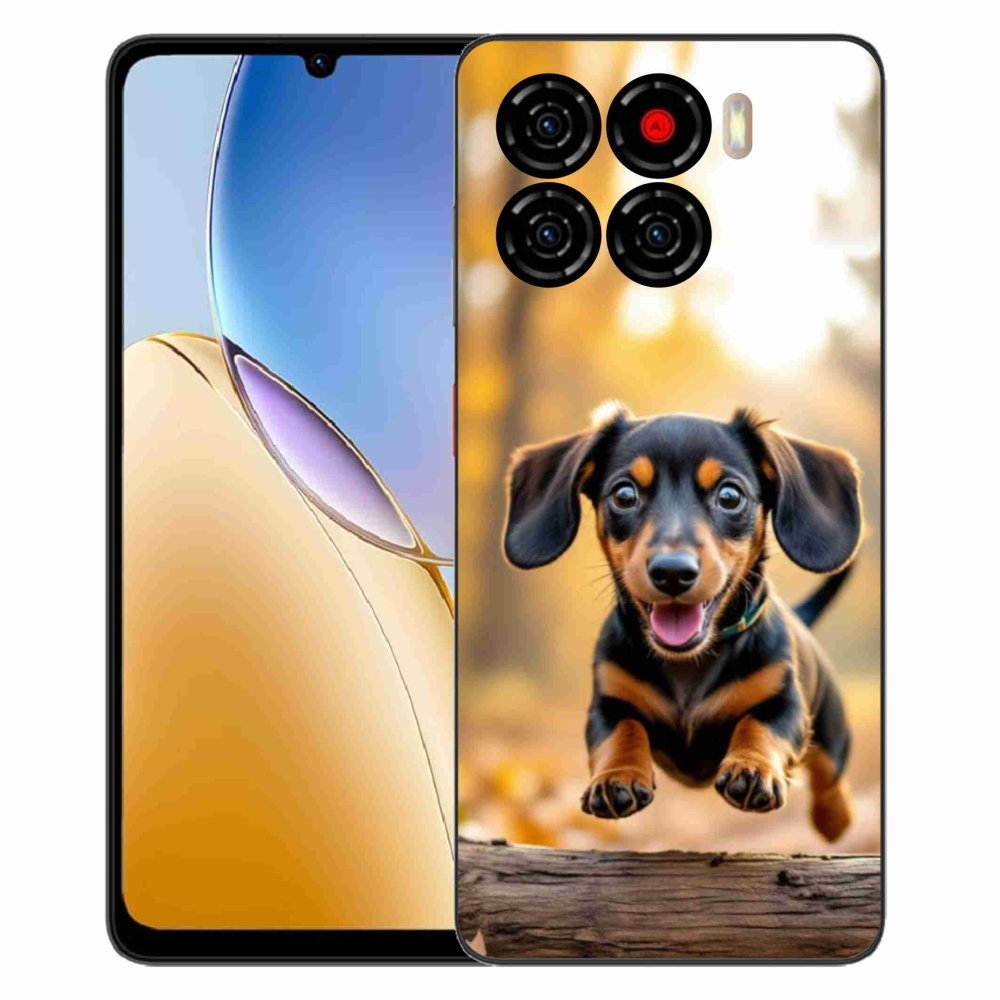 Gélový kryt mmCase na ZTE Blade A56 - jazvečík 2