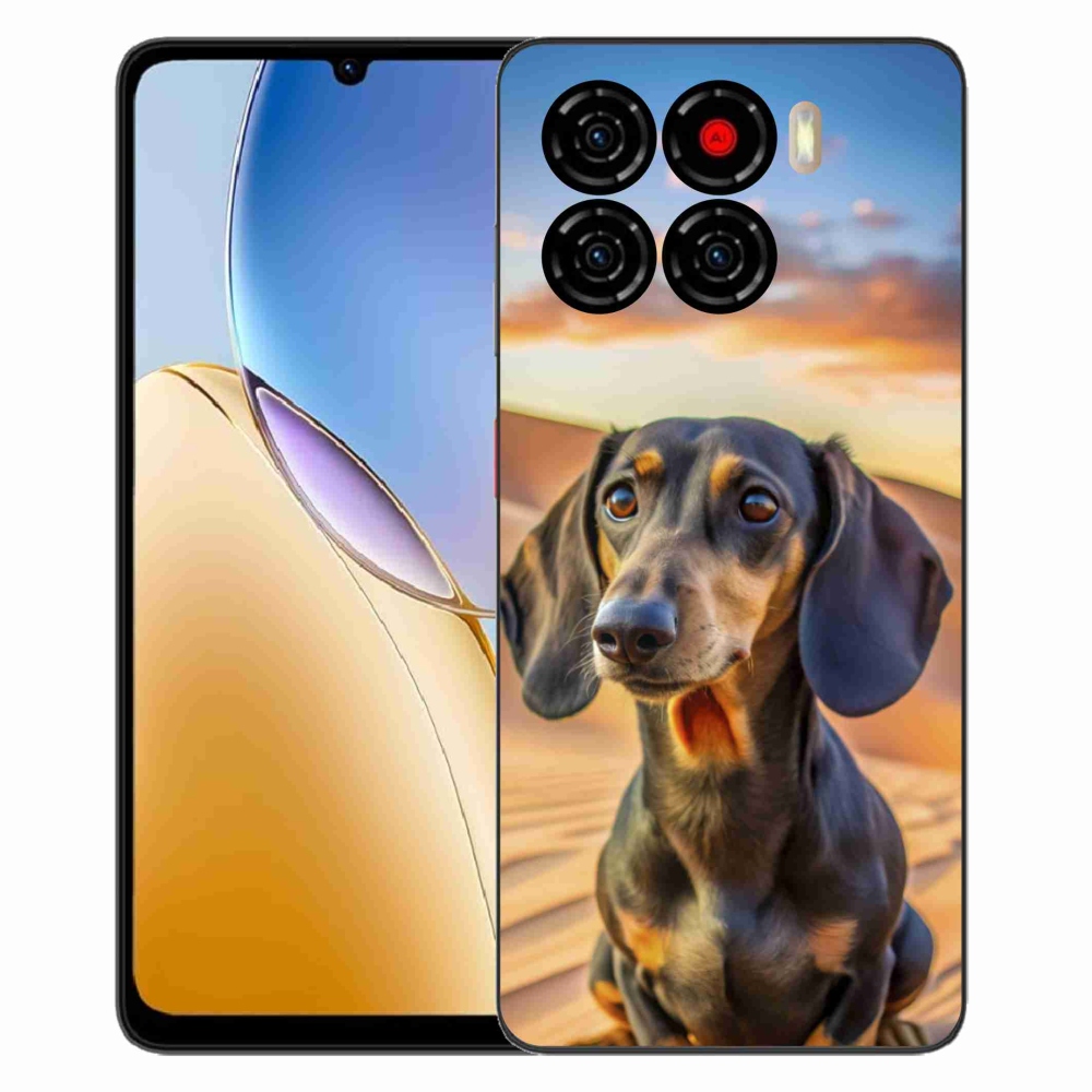 Gélový kryt mmCase na ZTE Blade A56 - jazvečík 3