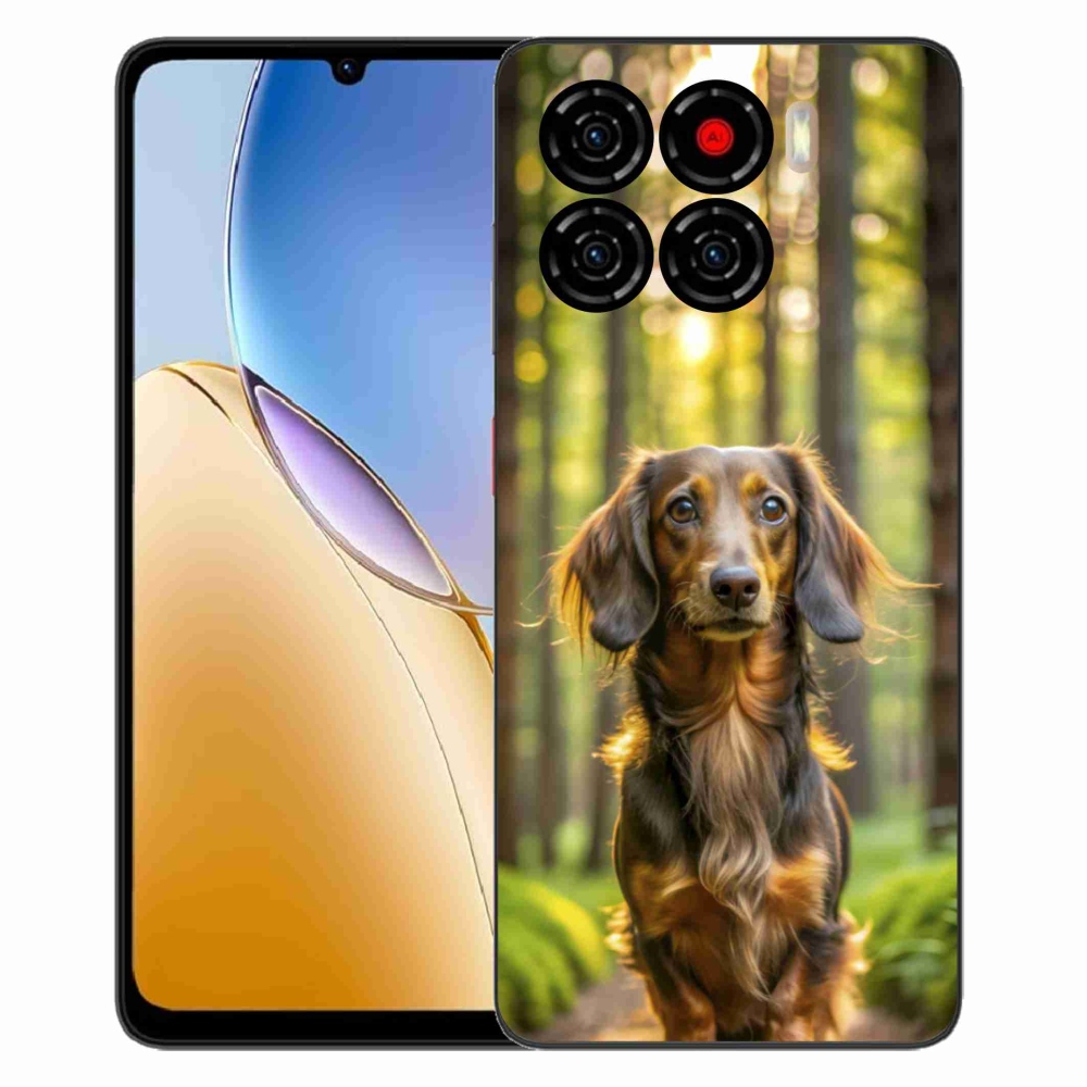 Gélový kryt mmCase na ZTE Blade A56 - jazvečík 4