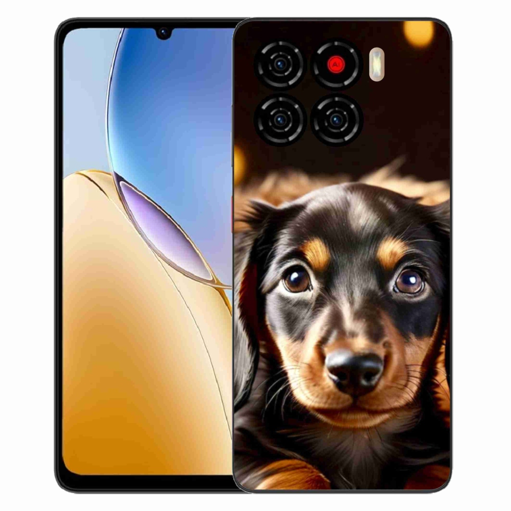Gélový kryt mmCase na ZTE Blade A56 - jazvečík