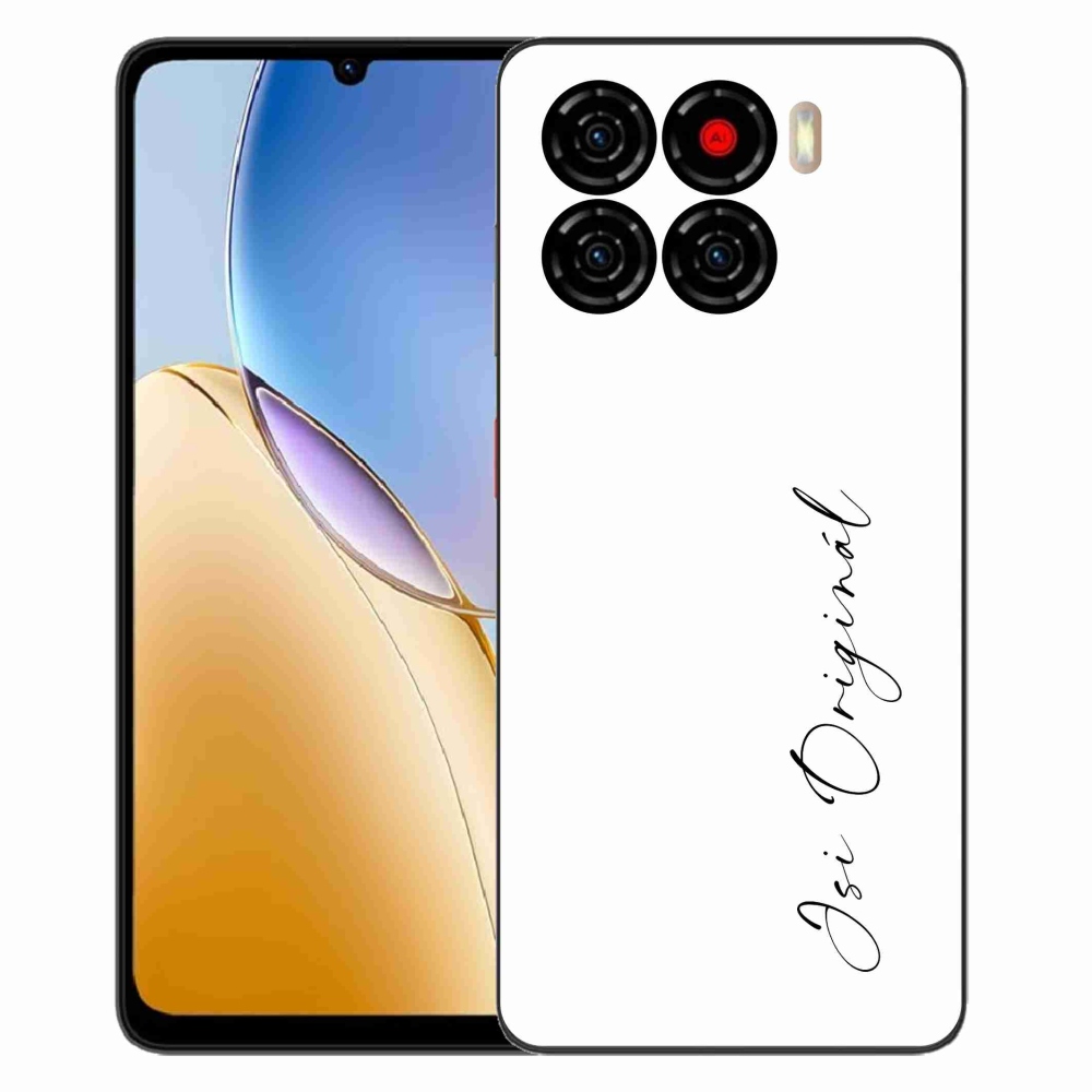 Gélový kryt mmCase na ZTE Blade A56 - si originál biele pozadie