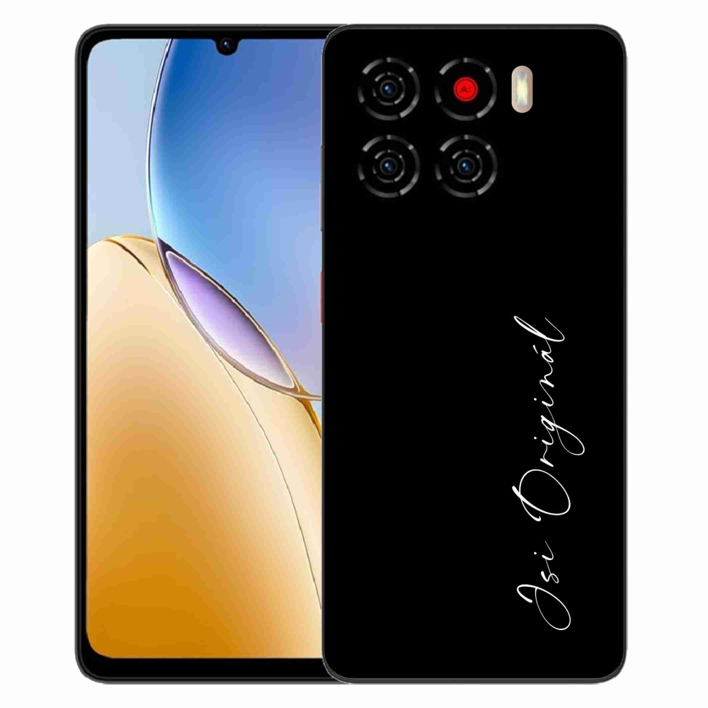 Gélový kryt mmCase na ZTE Blade A56 - si originál čierne pozadie