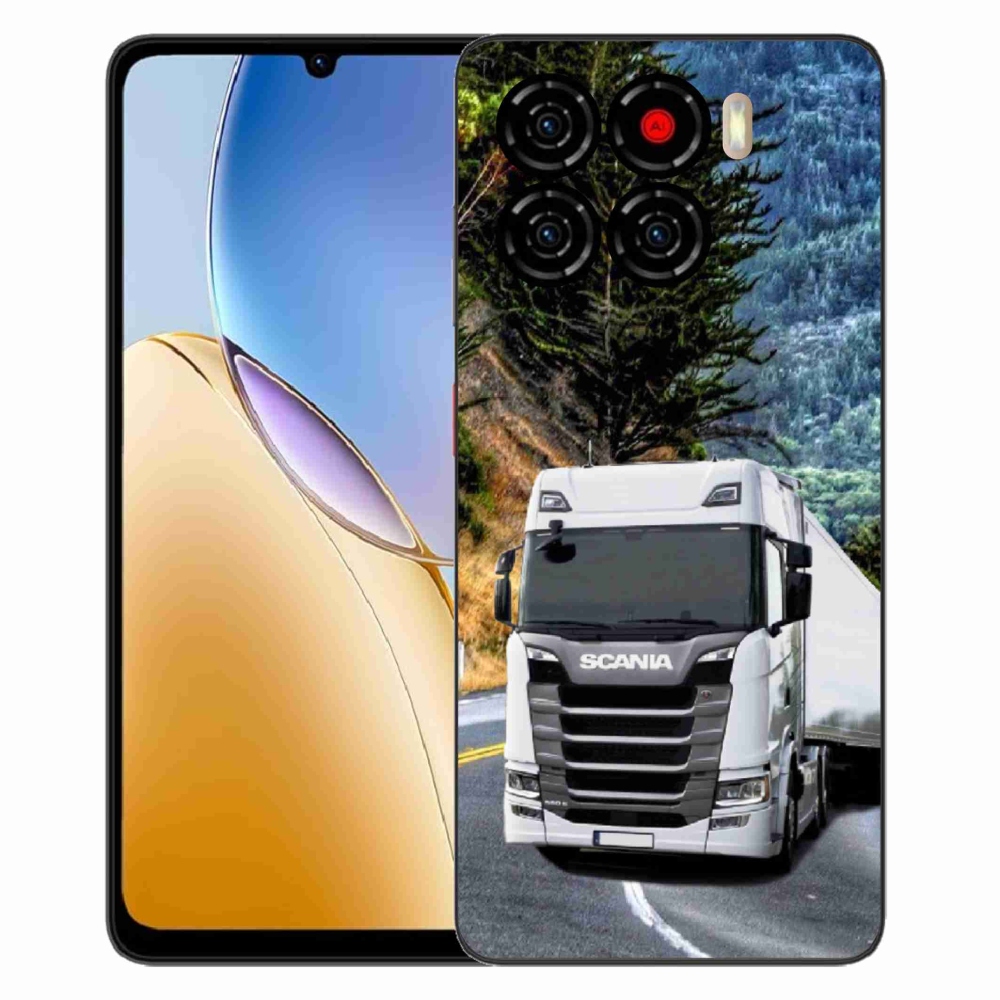 Gélový kryt mmCase na ZTE Blade A56 - kamión 1