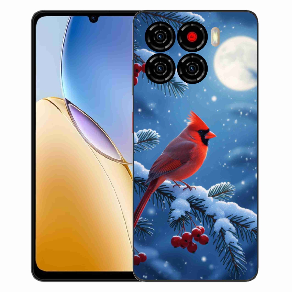 Gélový kryt mmCase na ZTE Blade A56 - kardinál červený