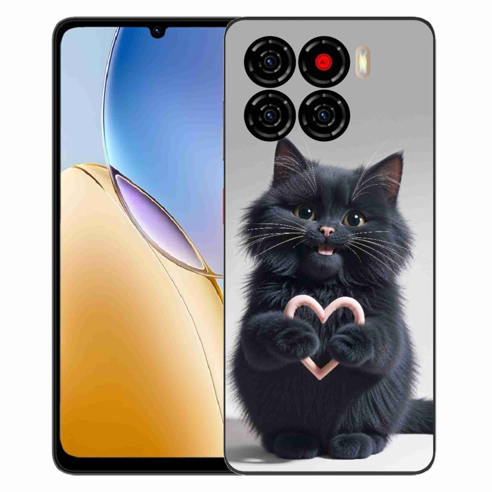 Gélový kryt mmCase na ZTE Blade A56 - mačacia láska 3