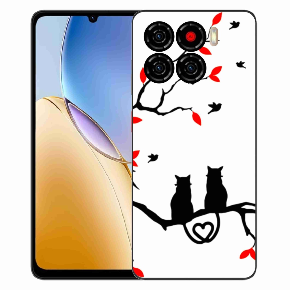 Gélový kryt mmCase na ZTE Blade A56 - mačacia láska