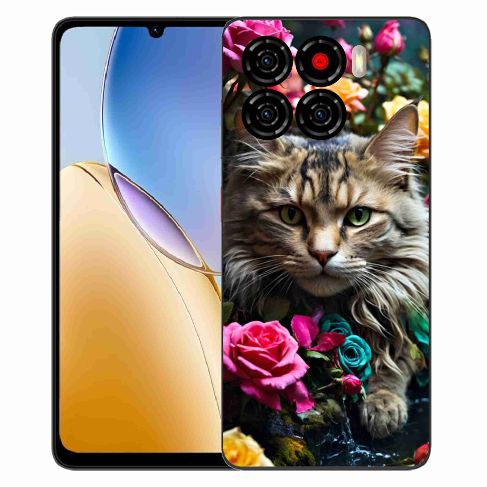 Gélový kryt mmCase na ZTE Blade A56 - mačacie pohľad 2
