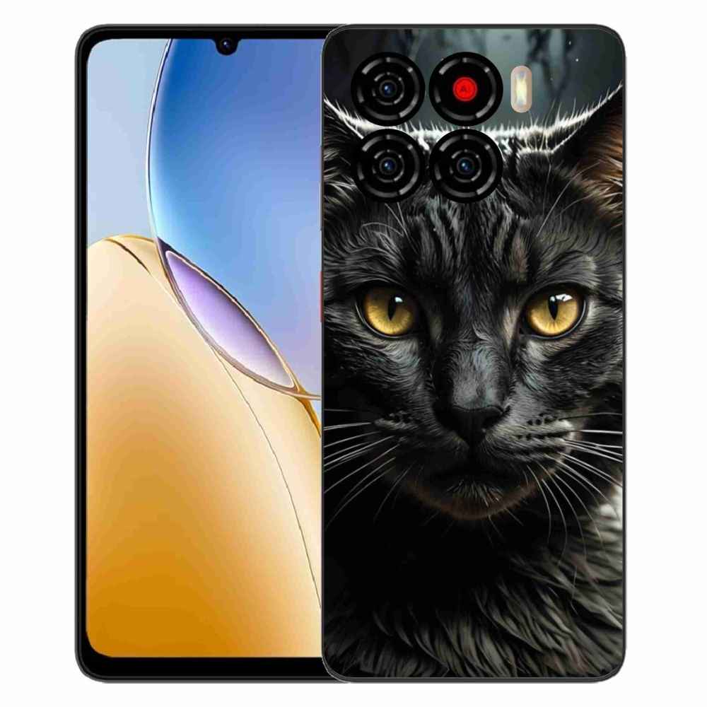 Gélový kryt mmCase na ZTE Blade A56 - mačacie pohľad 3