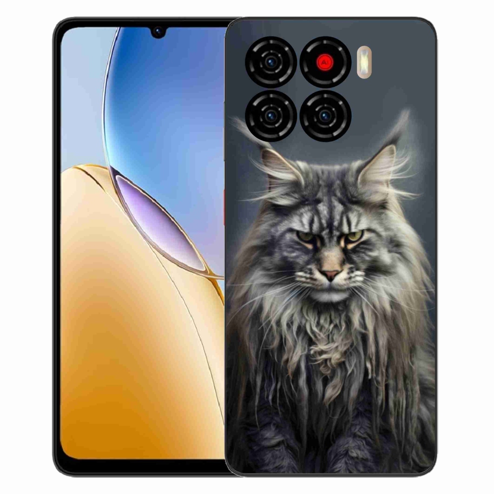 Gélový kryt mmCase na ZTE Blade A56 - mačacie pohľad 4