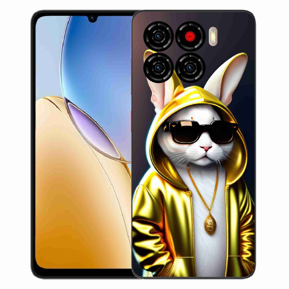 Gélový kryt mmCase na ZTE Blade A56 - mačka boss