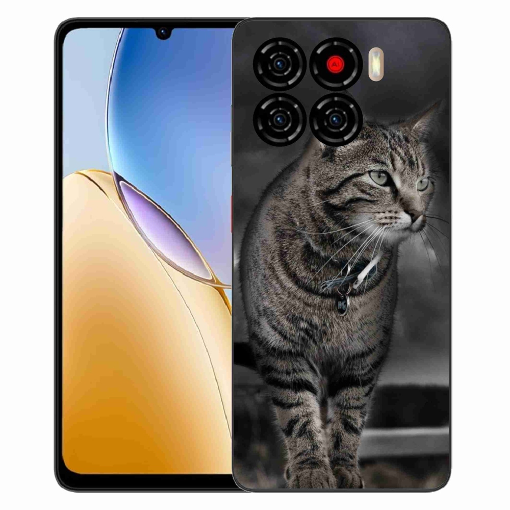 Gélový kryt mmCase na ZTE Blade A56 - mačka
