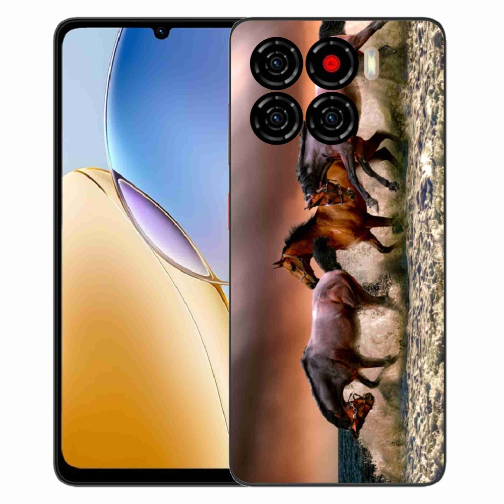 Gélový kryt mmCase na ZTE Blade A56 - kone 1