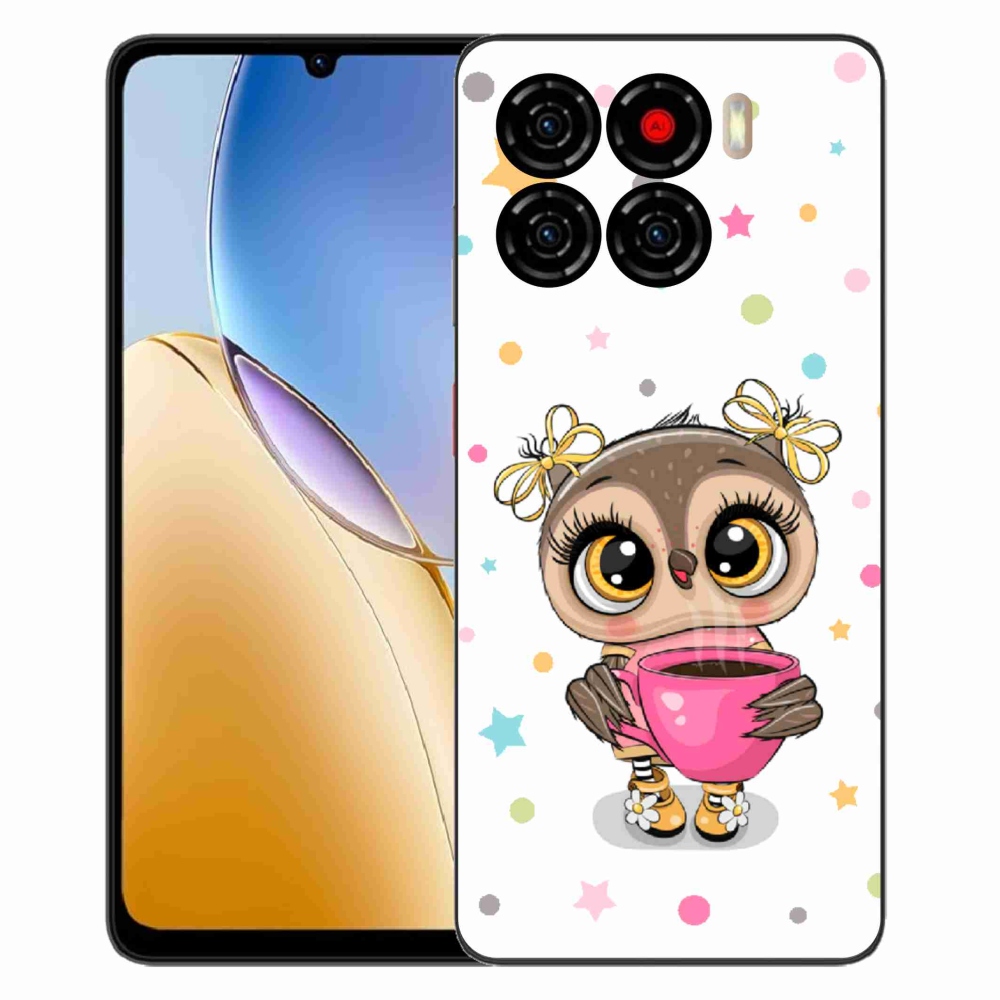 Gélový kryt mmCase na ZTE Blade A56 - kreslená sovička