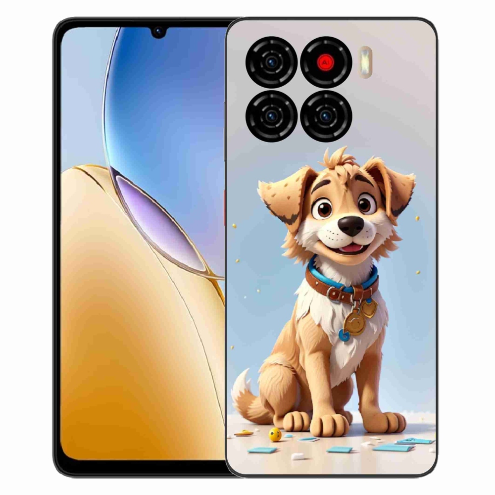 Gélový kryt mmCase na ZTE Blade A56 - kreslené šteňa