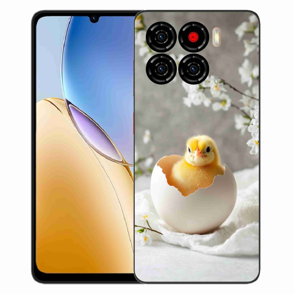 Gélový kryt mmCase na ZTE Blade A56 - kuriatko