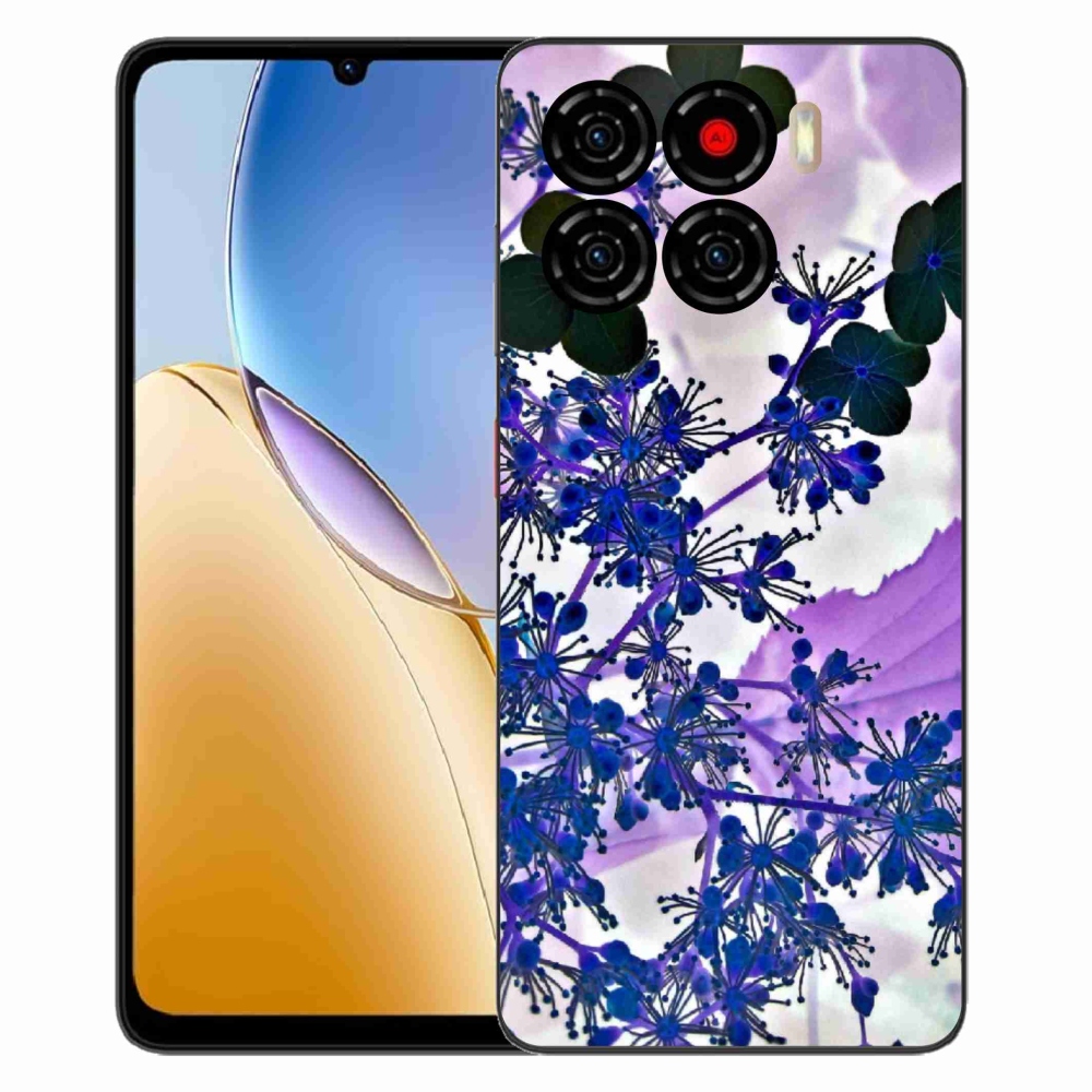 Gélový kryt mmCase na ZTE Blade A56 - kvet hortenzie