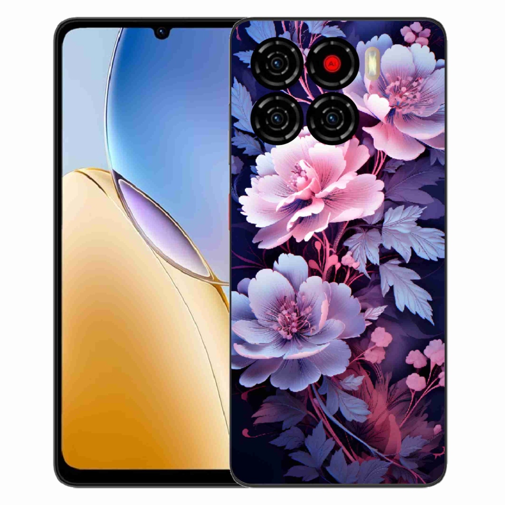 Gélový kryt mmCase na ZTE Blade A56 - kvety 11