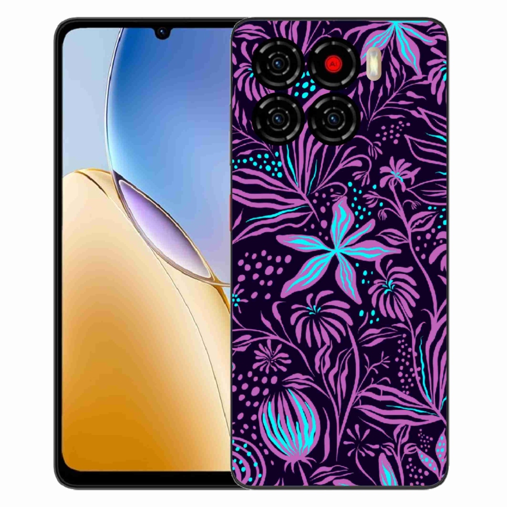 Gélový kryt mmCase na ZTE Blade A56 - kvety 2