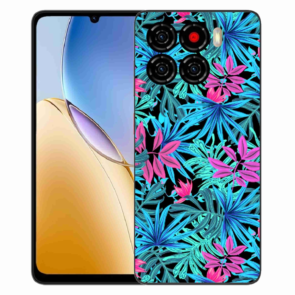 Gélový kryt mmCase na ZTE Blade A56 - kvety 3