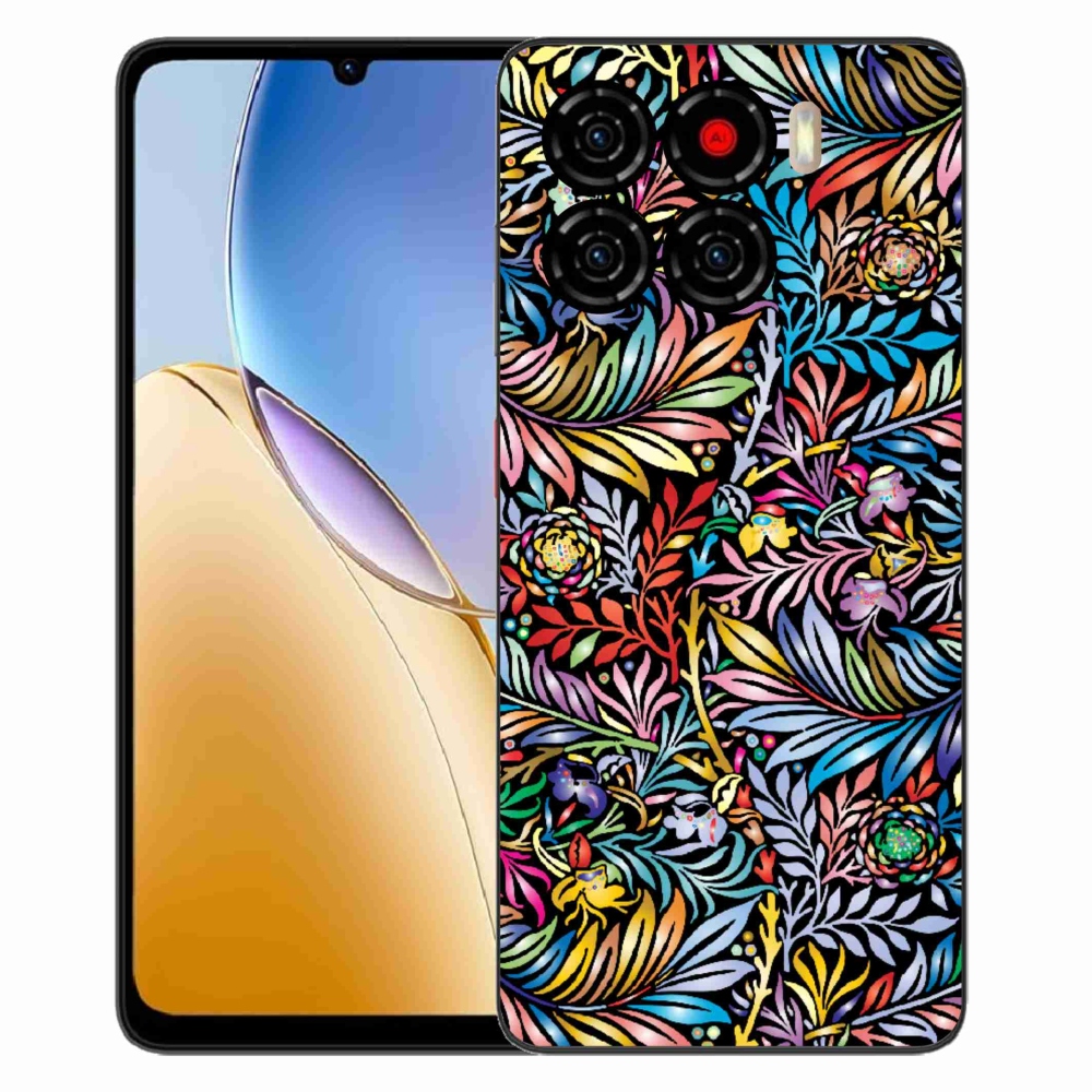 Gélový kryt mmCase na ZTE Blade A56 - kvety 5