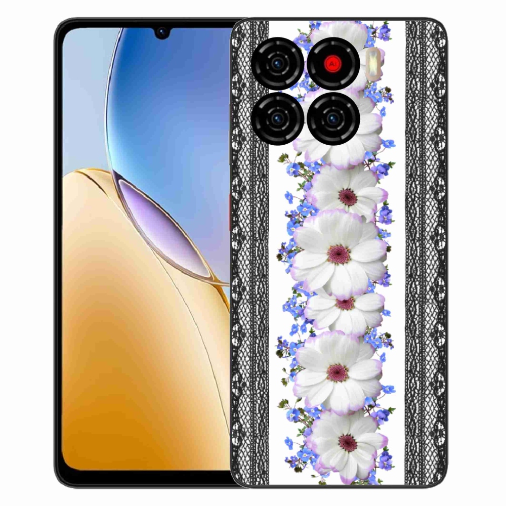 Gélový kryt mmCase na ZTE Blade A56 - kvety 8