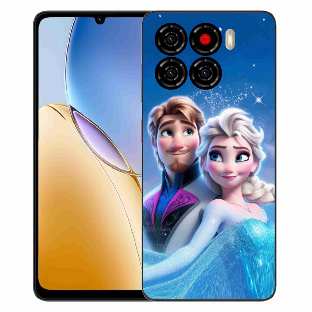 Gélový kryt mmCase na ZTE Blade A56 - ľadové kráľovstvo 1