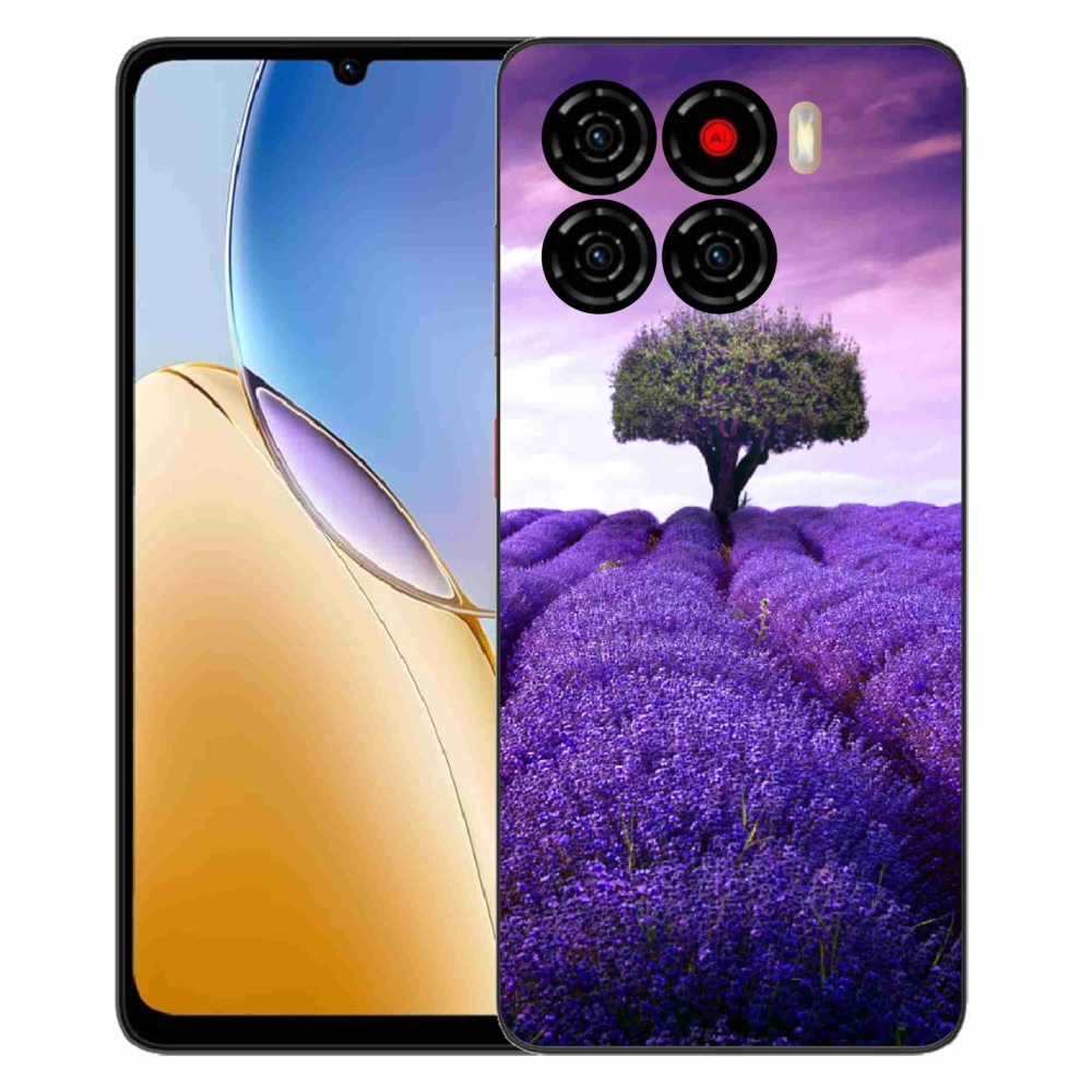 Gélový kryt mmCase na ZTE Blade A56 - levanduľová lúka