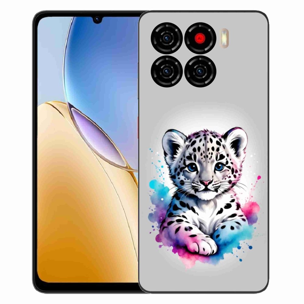 Gélový kryt mmCase na ZTE Blade A56 - leopardej mláďa