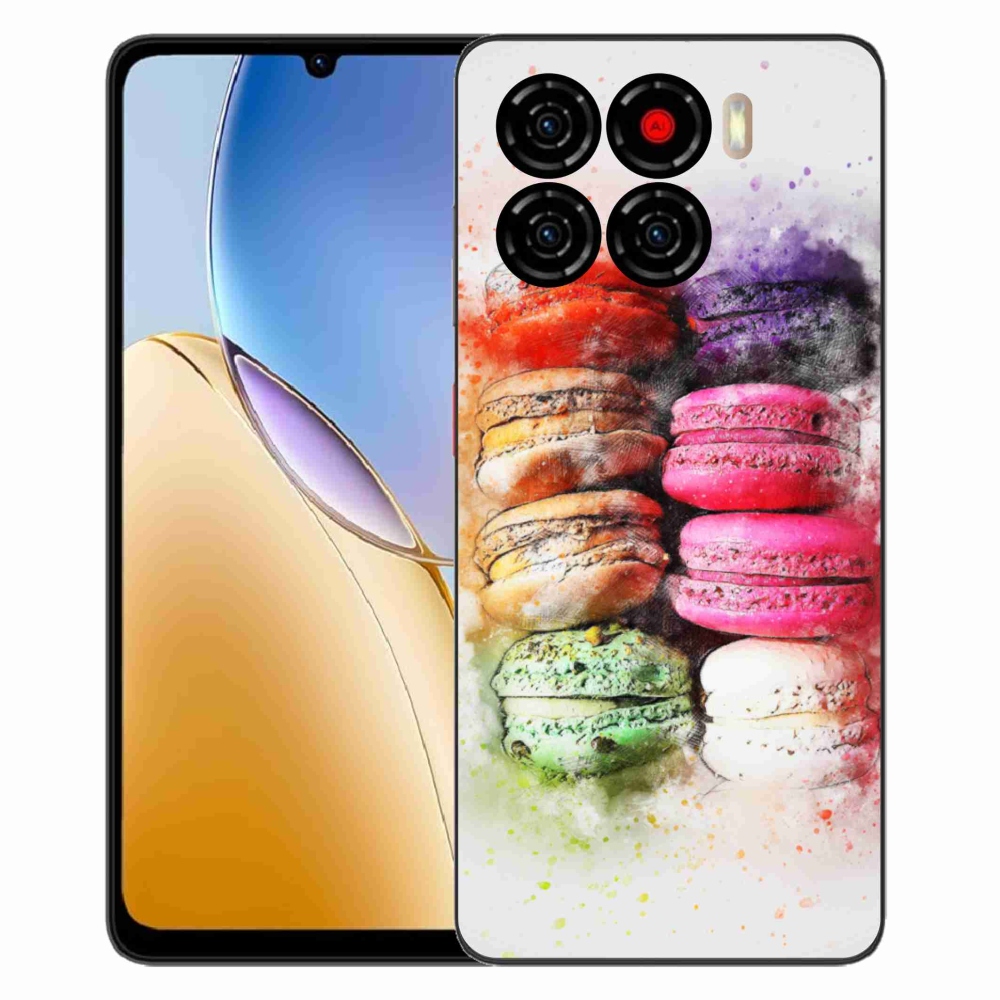 Gélový kryt mmCase na ZTE Blade A56 - makrónky