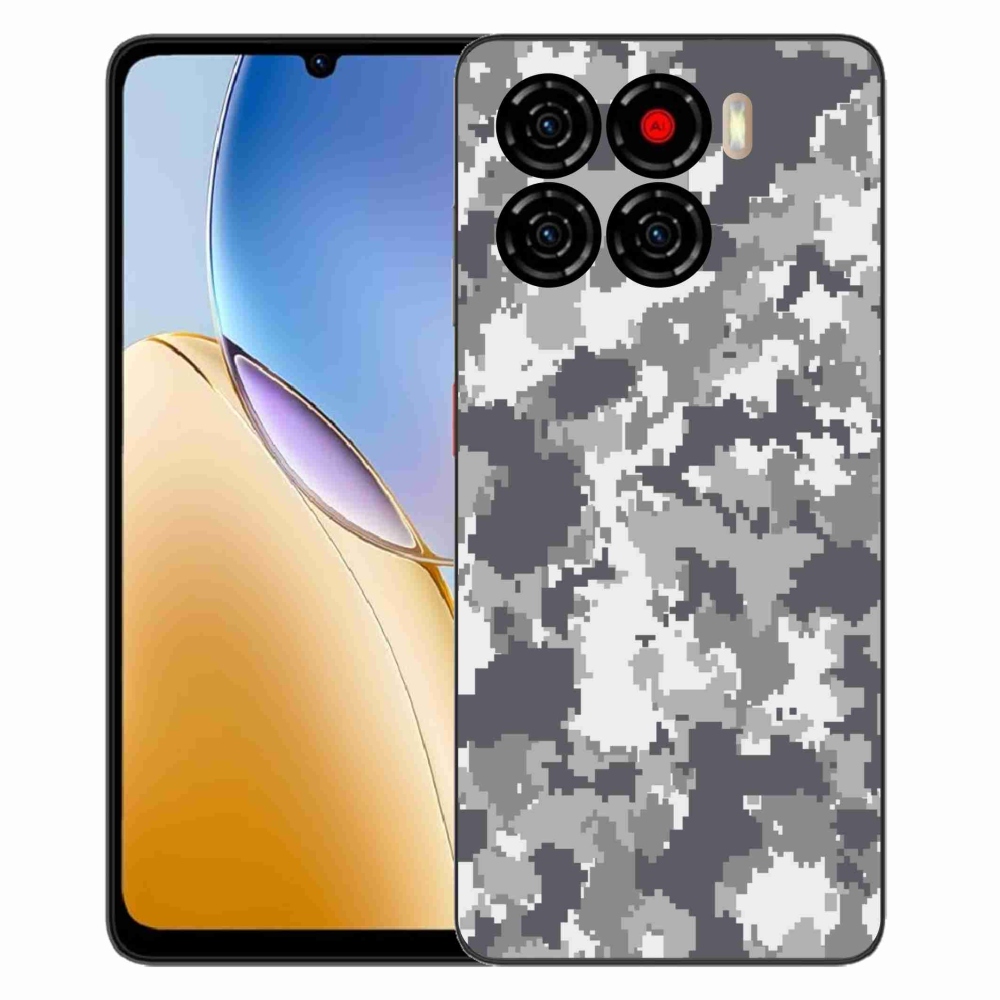 Gélový kryt mmCase na ZTE Blade A56 - maskáčový vzor 2