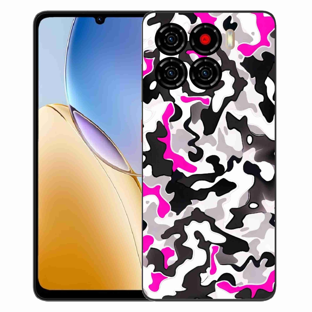 Gélový kryt mmCase na ZTE Blade A56 - maskáčový vzor 5