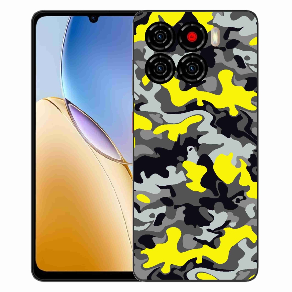 Gélový kryt mmCase na ZTE Blade A56 - maskáčový vzor 6