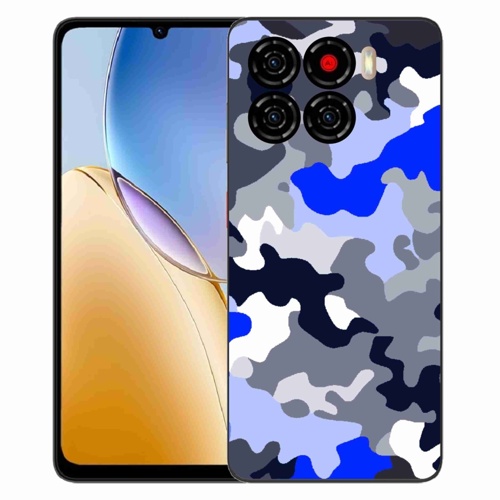 Gélový kryt mmCase na ZTE Blade A56 - maskáčový vzor 8
