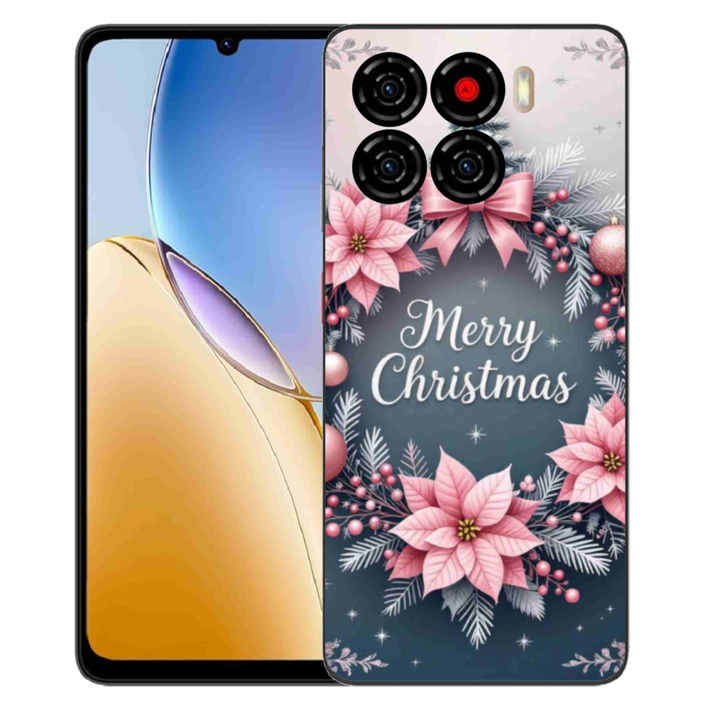 Gélový kryt mmCase na ZTE Blade A56 - merry christmas