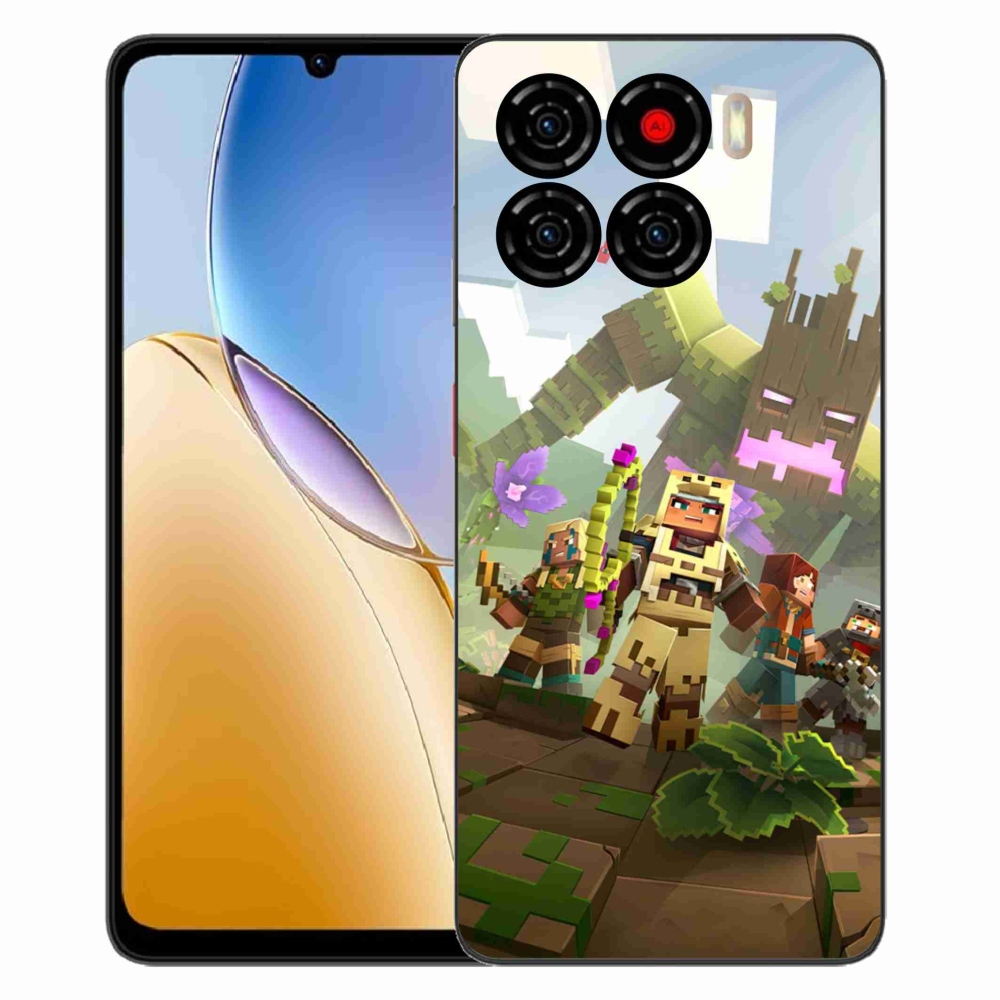 Gélový kryt mmCase na ZTE Blade A56 - minecraft 1