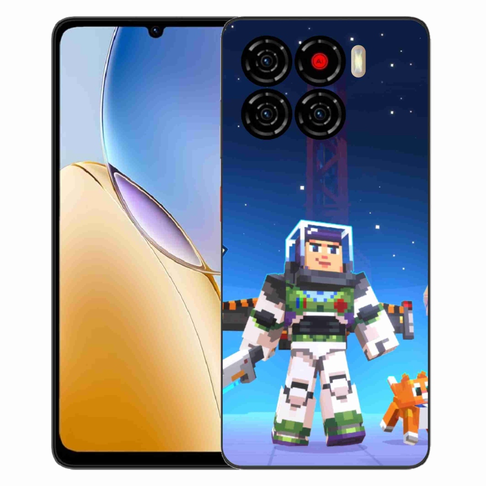 Gélový kryt mmCase na ZTE Blade A56 - minecraft 2