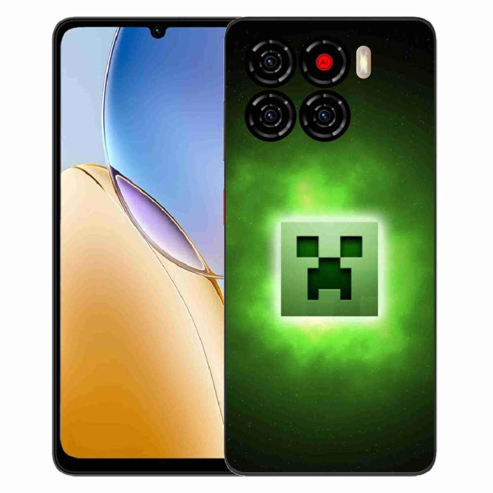 Gélový kryt mmCase na ZTE Blade A56 - minecraft